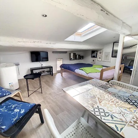 St Louis Mansarde Atypique Climatise 公寓 *